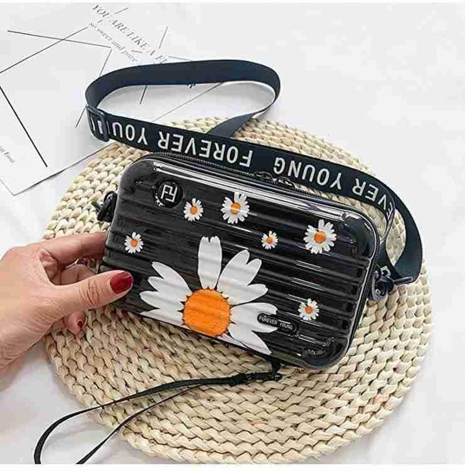 Box sling bag for women