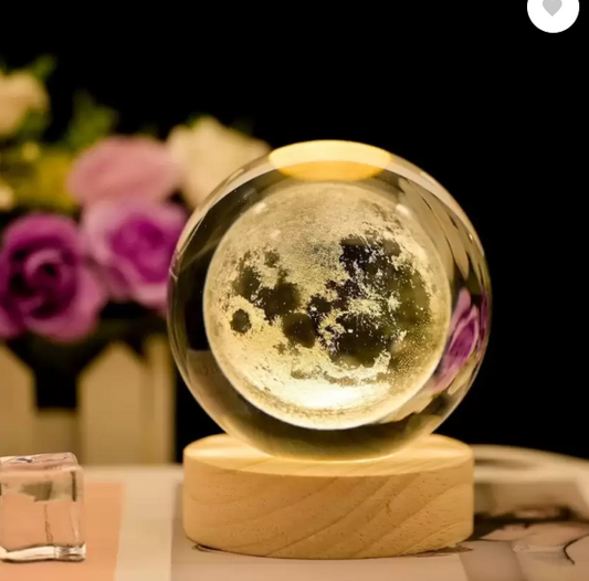 3d Crystal Ball Night Lamp